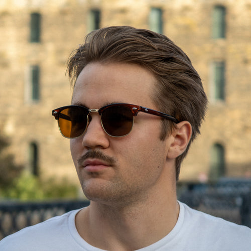 The Browline Classic – Brown Frame / Brown Lens