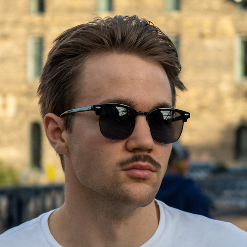 The Browline Classic – Black Frame / Black Lens