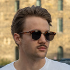 The Browline Classic – Tortoiseshell / Green Lens