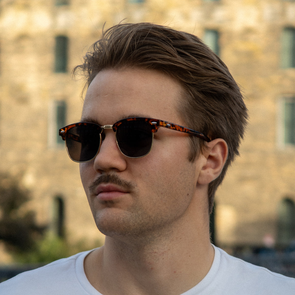The Browline Classic – Tortoiseshell / Green Lens