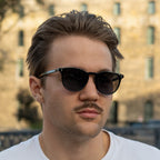 The Saint-Tropez – Black Frame / Black Lens