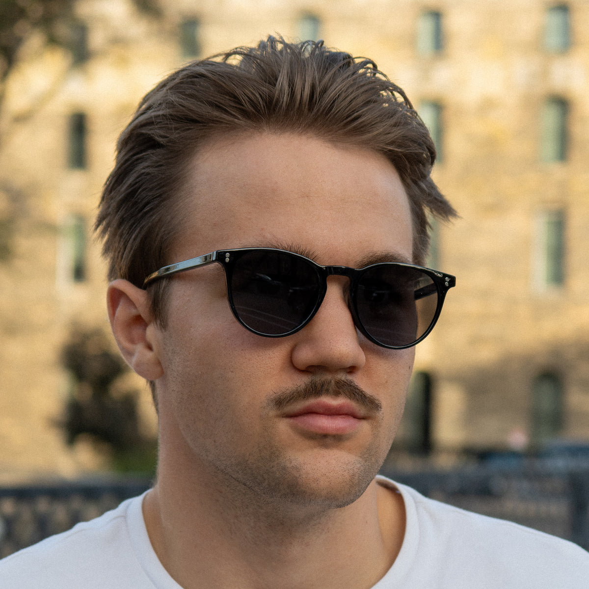 The Saint-Tropez – Black Frame / Black Lens