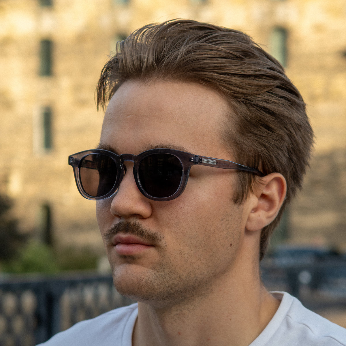 The Porto Cervo – Gray Frame / Silver Lens