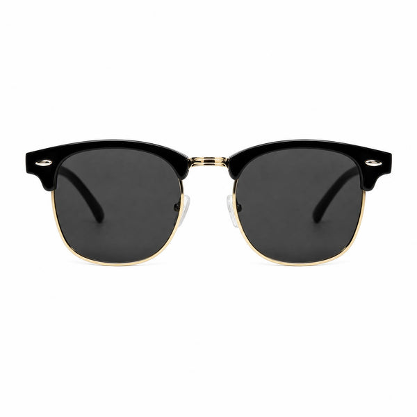 The Clubmaster Classic – Gold Frame / Black Lens