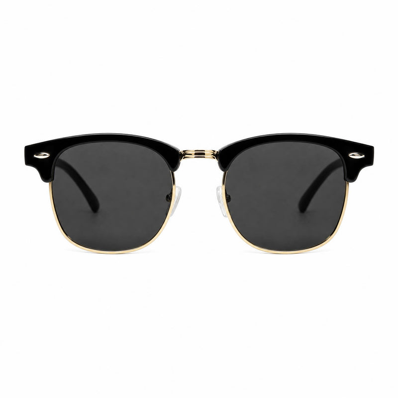 The Browline Classic – Gold Frame / Black Lens