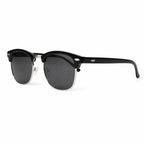 The Browline Classic – Silver Frame / Black Lens