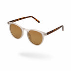 The Saint-Tropez – Silver & Tortoiseshell Frame / Brown Lens