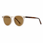 The Saint-Tropez – Silver & Tortoiseshell Frame / Brown Lens