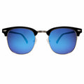 The Clubmaster Classic – Silver Frame / Blue Lens