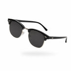 The Browline Classic – Silver Frame / Black Lens